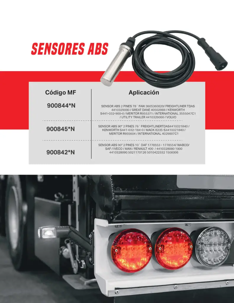 Sensores ABS Hihg brake